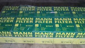 ★MANN FILTER W714/4 FIAT等 オイル フィルター エレメント 10個★