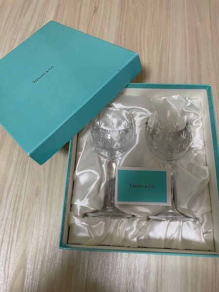 新品★TIFFANY&Co. ワイングラスペアセット