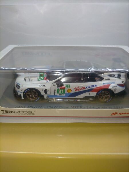 TSM MODEL スパーク 1/43 BMW M8 GTE #81 - BMW Team MTEK 24H ル・マン 2018