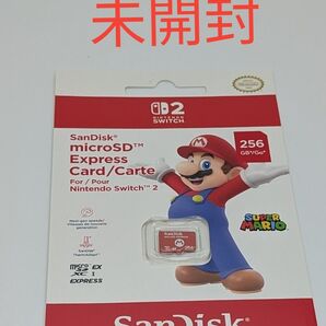 SanDisk microSD Express 256GB for Nintendo Switch2 新品未開封 サンディスク