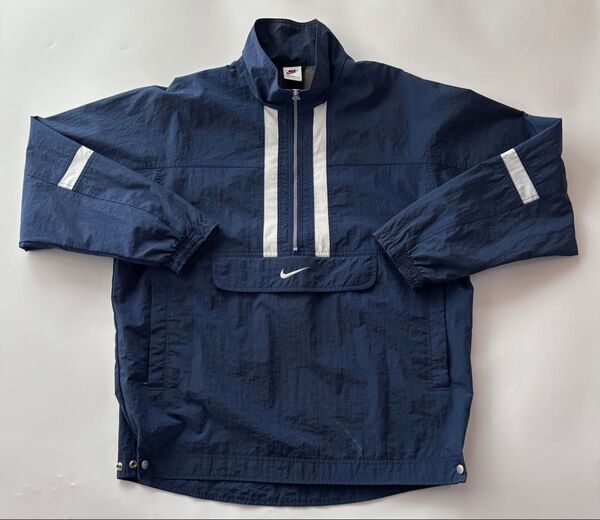 NIKE 90s 白タグ アノラックジャケット M ネイビー