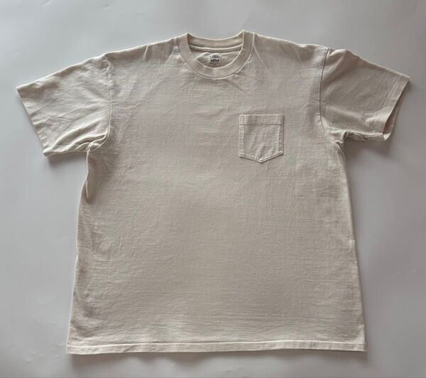 ANATOMICA 日本製 半袖ポケットTシャツ XXL ナチュラル