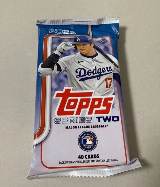 MLB 2025 TOPPS SERIES 2 JUMBO BASEBALL 1パック カード40枚 未開封