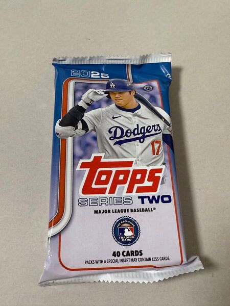 MLB 2025 TOPPS SERIES 2 JUMBO BASEBALL 1パック カード40枚 未開封