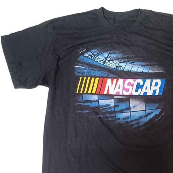 NASCAR Tシャツ メンズ ブラック 古着