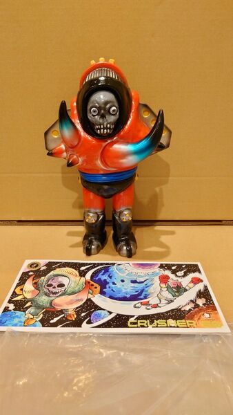 40体限 meteoritetoy zollmen CRUSHER56 フィギュア ゾルメン メテオライトトイ ソフビ フィギュア