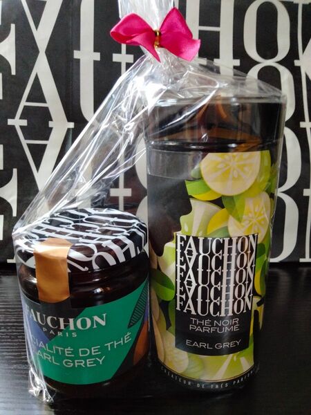 フォション FAUCHON アールグレイ 紅茶&ジャム セット