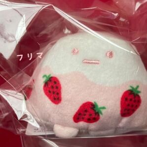 ★200円OFFクーポンご利用ください★タグ付き未使用★すみっコぐらし やま(いちごみるく)てのりぬいぐるみ