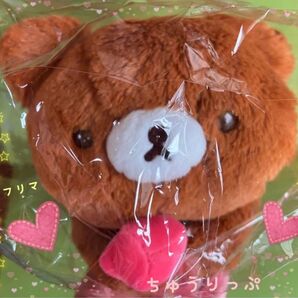 ★レア★タグ付き未使用★チャイロイコグマ ひざのりぬいぐるみ(チューリップ)