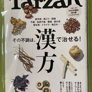 ★200円OFFクーポンご利用ください★未使用★ターザン その不調は漢方で治せる マガジンハウス