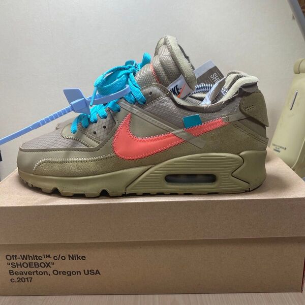 Off-White × Nike Air Max 90 "Desert Ore"