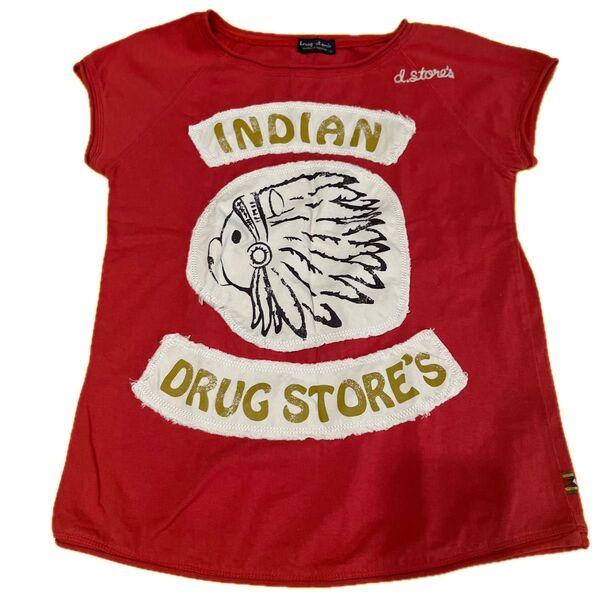 drug store's ドラッグストアーズ インディアン ノースリーブ? Tシャツ