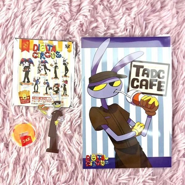 アメイジングデジタルサーカス タワーレコードカフェ コラボ アクリルスタンド ポストカード ジャックス セット