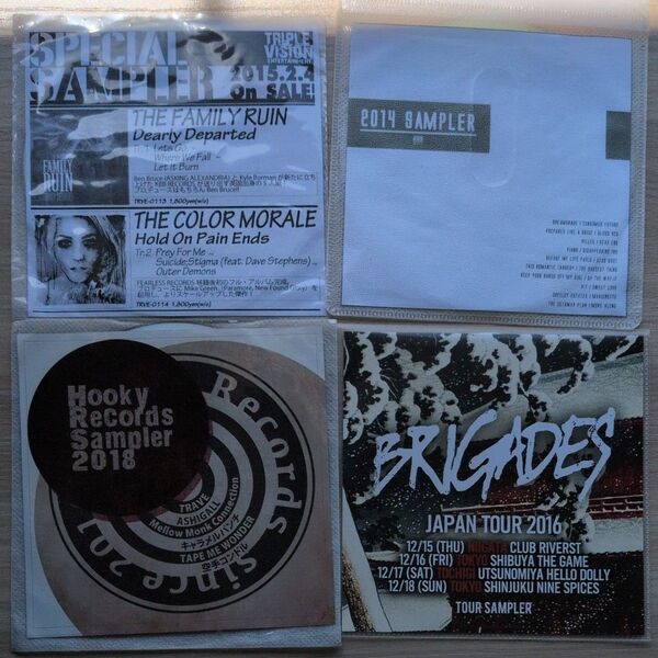 Triple vision/hooky records/zestone records/ice grills サンプラー詰め合わせ