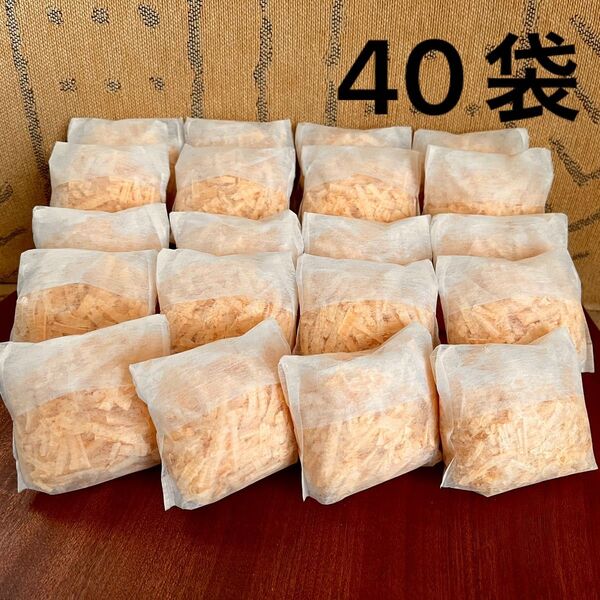 F5 削りたてをお届けします【40袋】国産 ヒノキチップ ひのきおがくず おがくず