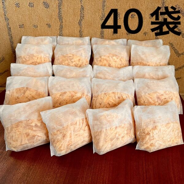 F9 削りたてをお届けします【40袋】国産 ヒノキチップ ひのきおがくず 檜チップ おがくず