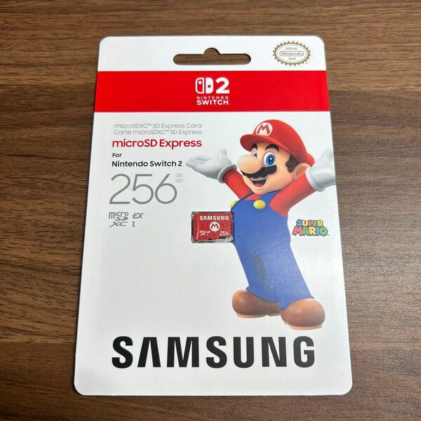 SanDisk microSD Express Card 256GB for Nintendo Switch 2 新品未開封