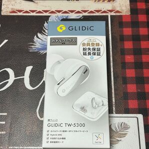 GLIDIC TW-5300 完全ワイヤレスイヤホン ホワイト 新品