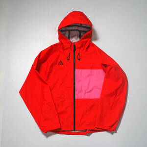 NIKE ACG 2.5L PACKABLE JKT ”HABANERO RED” Sサイズ ナイキ パッカブル ハードシェル