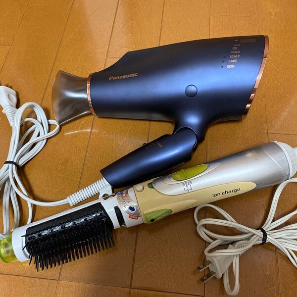 【ジャンク品】 Panasonic ナノケア ヘアドライヤー 、マイナスイオンくるくるドライヤー