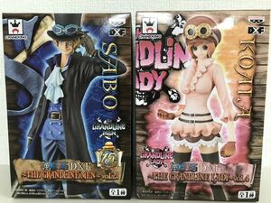 【新品】ワンピース DXF THE GRANDLINE MEN vol.21 サボ GRANDLINE LADY vol.4 コアラ 2種 ONE PIECE Figure フィギュア グラメン MSP