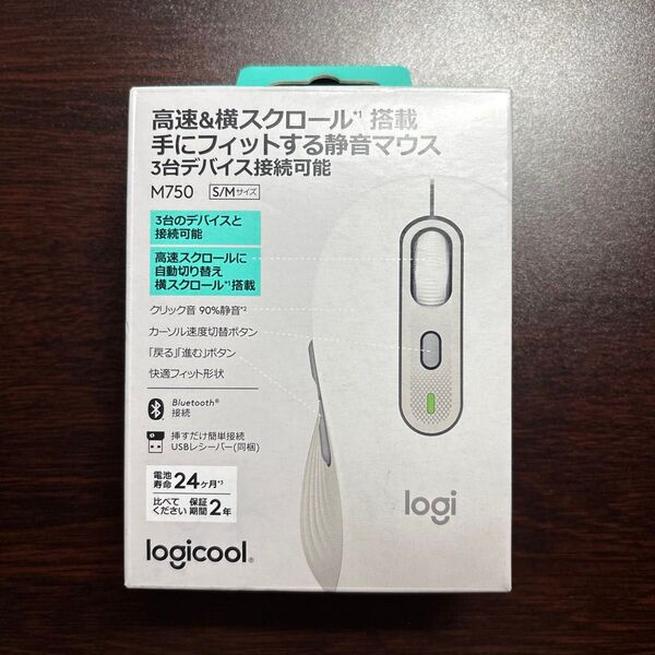 logicool M750 静音 ワイヤレスマウス