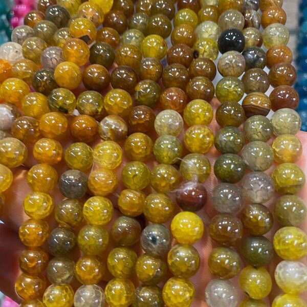 竜紋石 8mm 連売り ブレスレット2本分