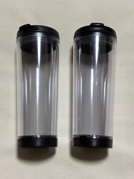 【廃番品・未使用品】2005年 スターバックス STARBUCKS クリエイトユアタンブラー 12 fl oz/355ml 2個