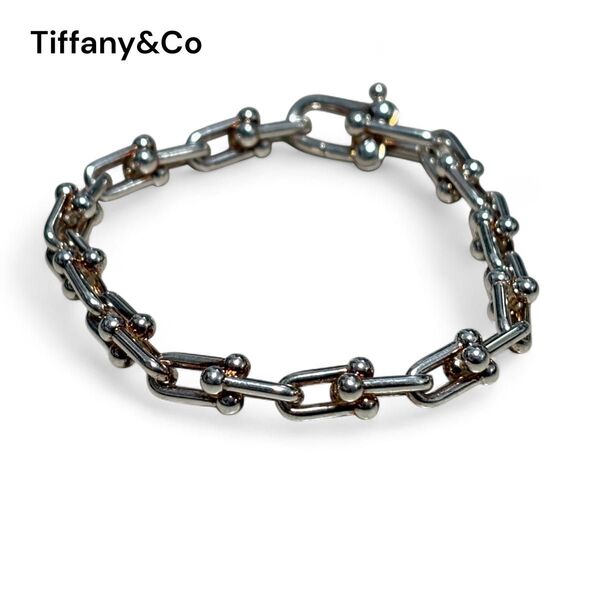 Tiffany&Co. ティファニー ハードウェア スモール ブレスレット SV925 16g