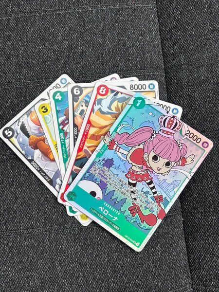ペローナ SR 他5枚 ワンピースカード 師弟の絆