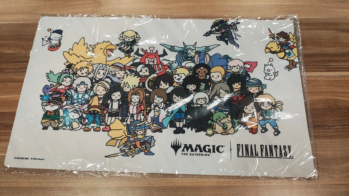 MTG FF ちびキャラ 56種 コンプリート ファイルセット MTG ちびキャラ FF ファイナルファンタジー プレイマット 新品未