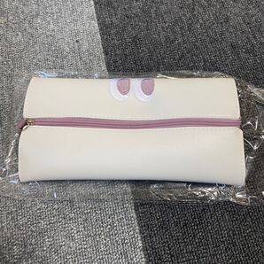 大容量 ジップ式 ポーチ ペンケース 筆箱 シンプル 軽量 防水 韓国 雑貨