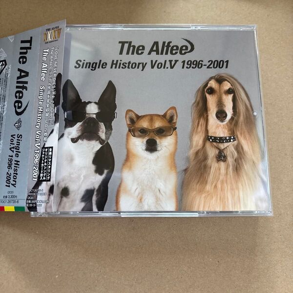 THE ALFEE/SINGLE HISTORY VOL.5 1996-2001 CD