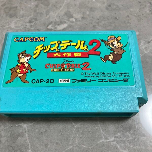 チップとデールの大作戦2 ファミコン 裏マーカー 2本目から150円値引き