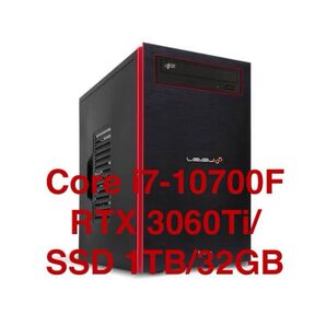 デスクトップ ゲーミング パソコン LEVEL∞ SSD1TB RTX 3060Ti ゲーミングデスクトップPC