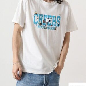 スヌーピー ビール Tシャツ 半袖 メンズL