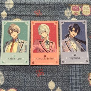 にじさんじ VΔLZ 5th Anniversary ランダムチェキ風カード 甲斐田晴 長尾景 弦月藤士郎