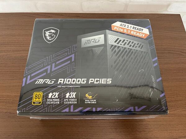 【新品未開封】MSI MPG A1000G PCIE5