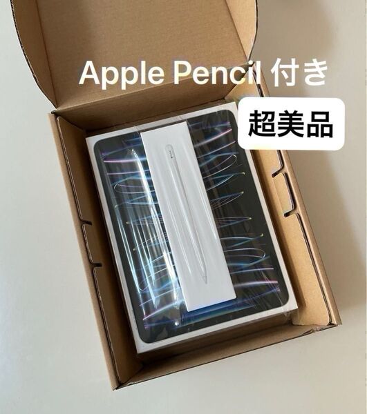【Apple Pencil 付き】iPad Pro 11インチ 第4世代 128GB シルバー