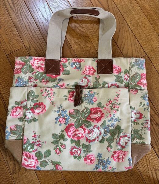 Cath Kidston 花柄トートバッグ A4サイズ収納可