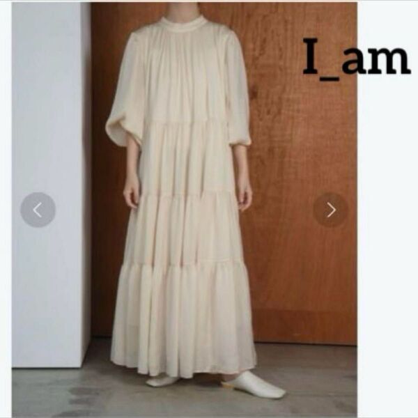 I_am ハイネックティアードワンピース