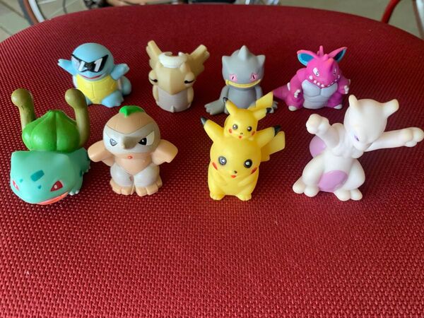 ポケットモンスター 指人形 ポケモン ソフビ ミニフィギュア 当時物