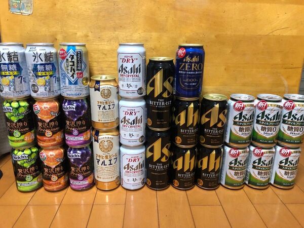 ビール、酎ハイなど詰め合わせ27本セットです。