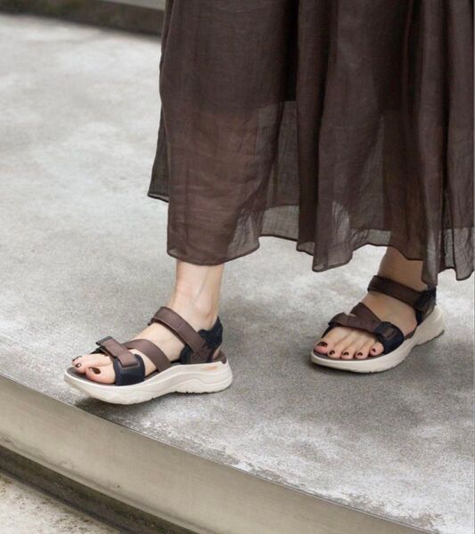 IENA別注 Teva テバ サンダル キャメル 25cm ZYMIC