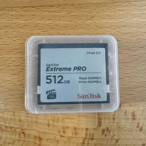 未使用品 SanDisk Extreme PRO 512GB CFast 2.0 SDCFSP-512G-J46D