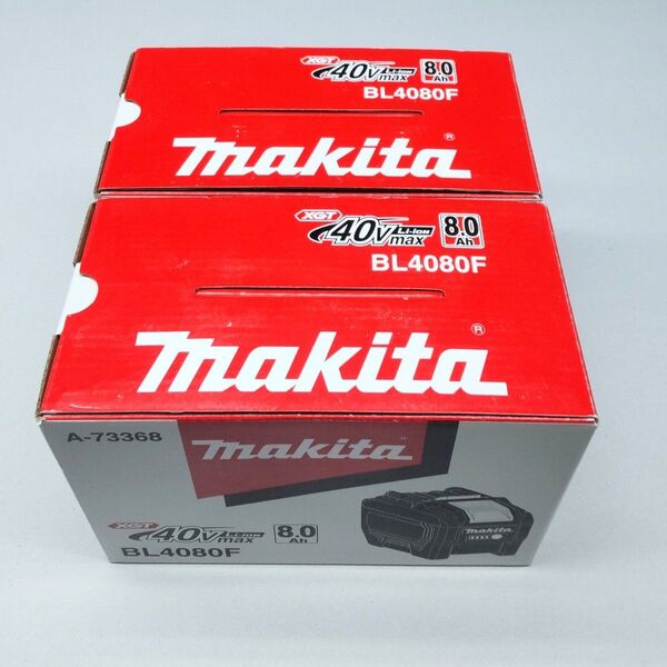 BL4080F makita 2個【未使用】リチウムイオンバッテリー 40V 8.0ah A-73368
