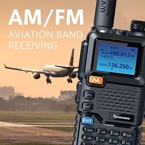 在庫処分特価、プリセットスペアナ機能付き広帯域受信機 UV-K5の上位機種 UV-5R PLUS