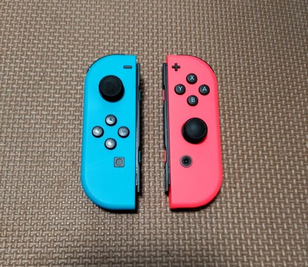 純正品 Nintendo Switch Joy-Con ニンテンドースイッチ ジョイコン ネオンレッド ネオンブルー 任天堂