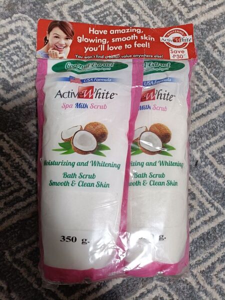 Active White スパミルクスクラブ 350g 2個セット
