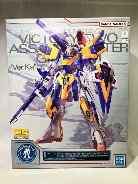【未組立】MG 1/100 V2アサルトバスターガンダム Ver.Ka チタニウムフィニッシュ / Vガンダム ガンダムベース